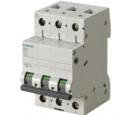 MCB 400 V 6kA 3P C 10A