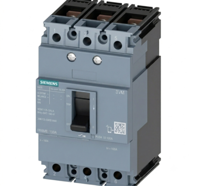 MCCB 25kA 3P FTFM TM210 100A 3VM Ics=50% Icu 415V