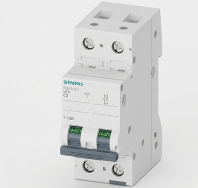 MCB  230/400 V 10kA 2P C 2A