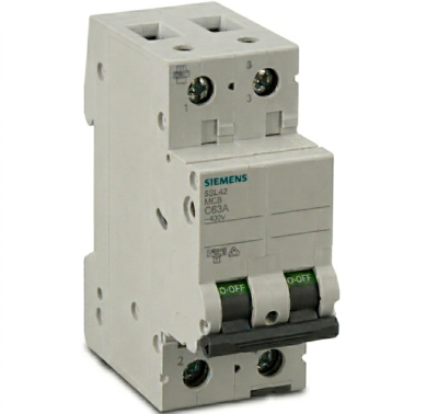 MCB 400 V 10kA 2P C 10A
